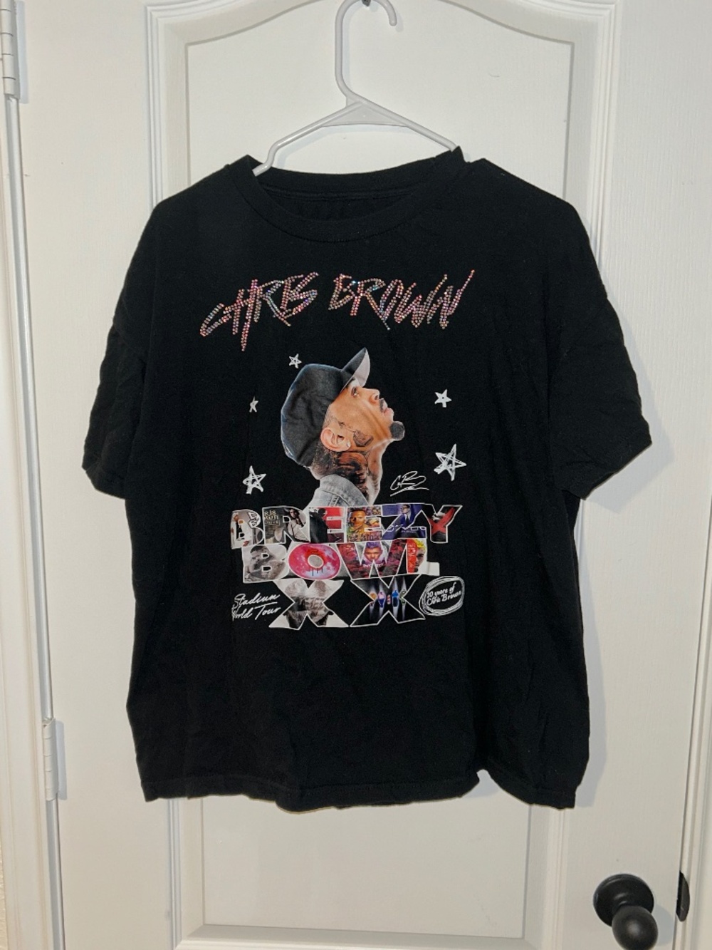 🖤 Chris Brown “Breezy Bowl XX” Tour Graphic Tee 🖤